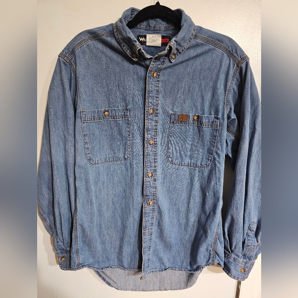 Wrangler Riggs workwear denim shirt
